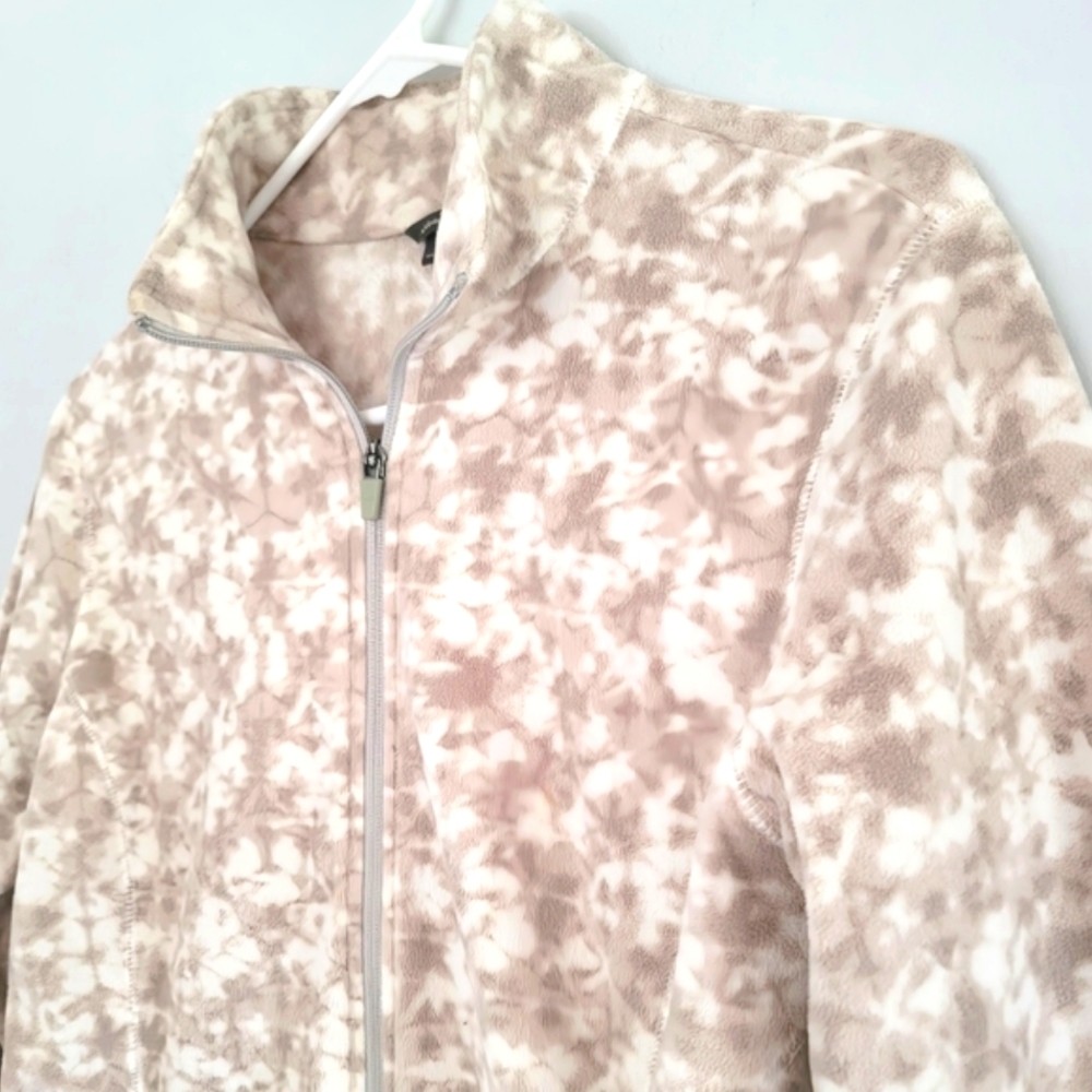 Eddie Bauer Women's Full-Zip Fleece Sweater Jacket Size M